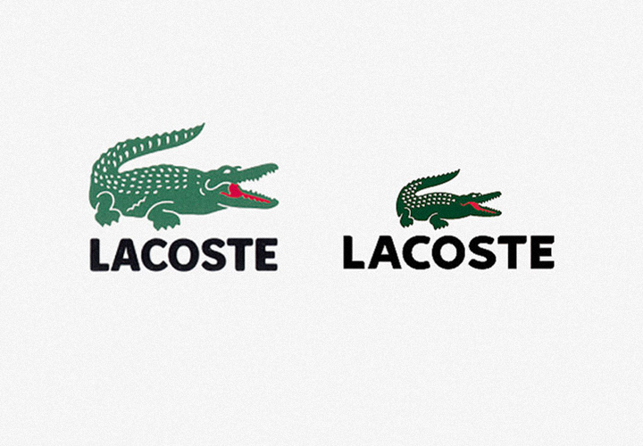lacoste новый логотип 2002 год